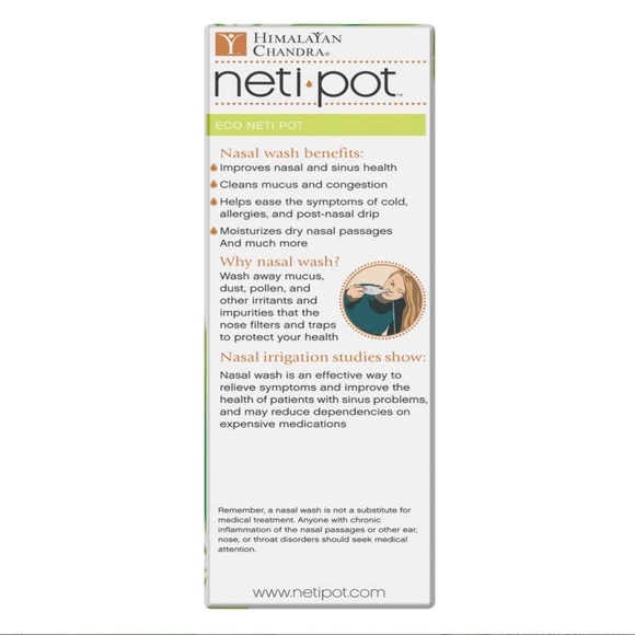 New with safety Sealed Himalayan Chandra Eco Neti Pot - Picture 4 of 7